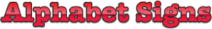 Alphabet Signs Coupon